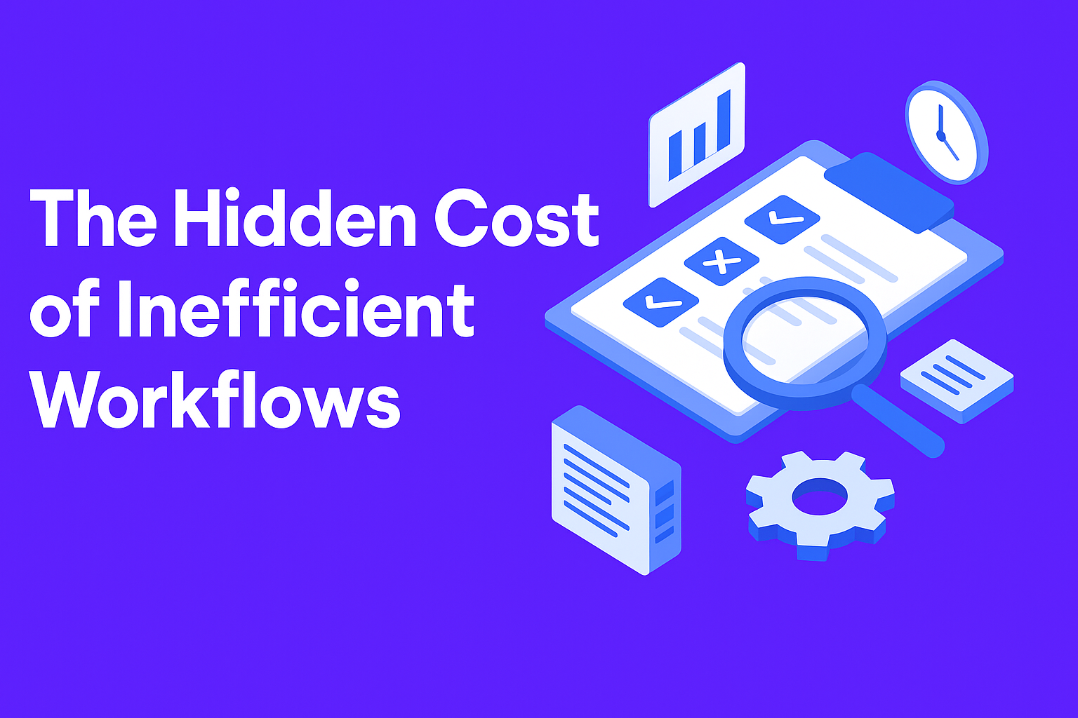 The Hidden Cost of Inefficient Workflows (and How to Fix Them) - AI and ...
